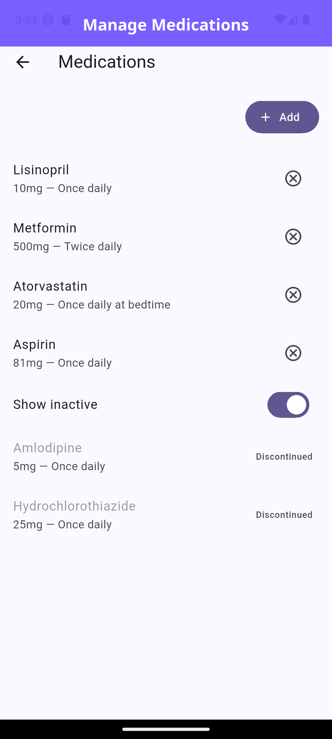 Medication tracking and reminders